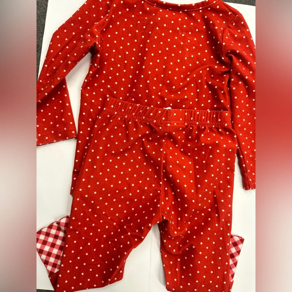 18M Swoon Baby Red Polka Dot Pajama Set